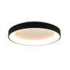 Loftlampe Niseko II CCT fjernbetjening, Ø 65 cm, sort