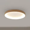 Loftlampe Niseko II CCT fjernbetjening Ø50cm træfarvet