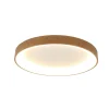 Loftlampe Niseko II CCT fjernbetjening Ø78cm træfarvet