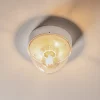 Loftlampe Nook med klar skærm, hvid