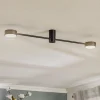 Loftlampe Orbit II, sort, 2 lyskilder