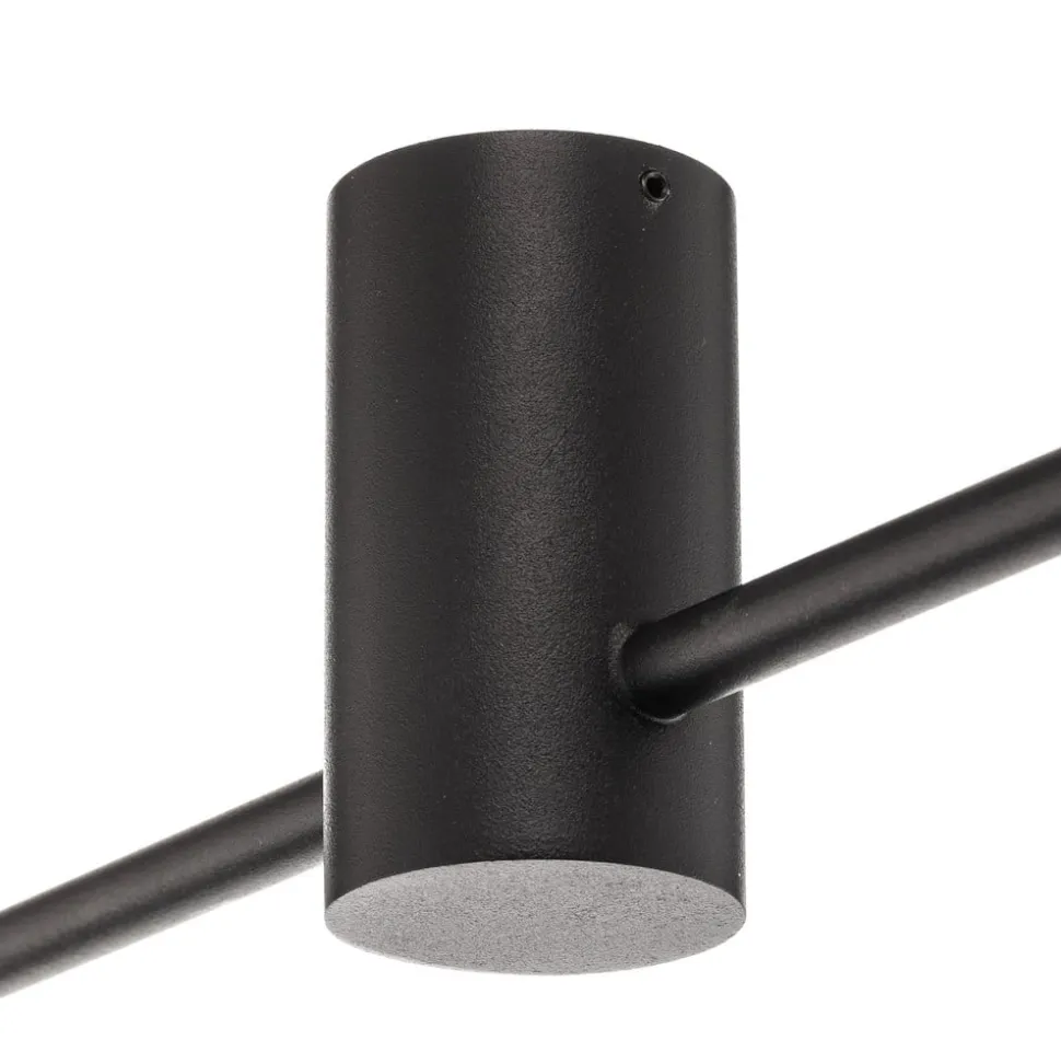 Loftlampe Orbit II, sort, 2 lyskilder