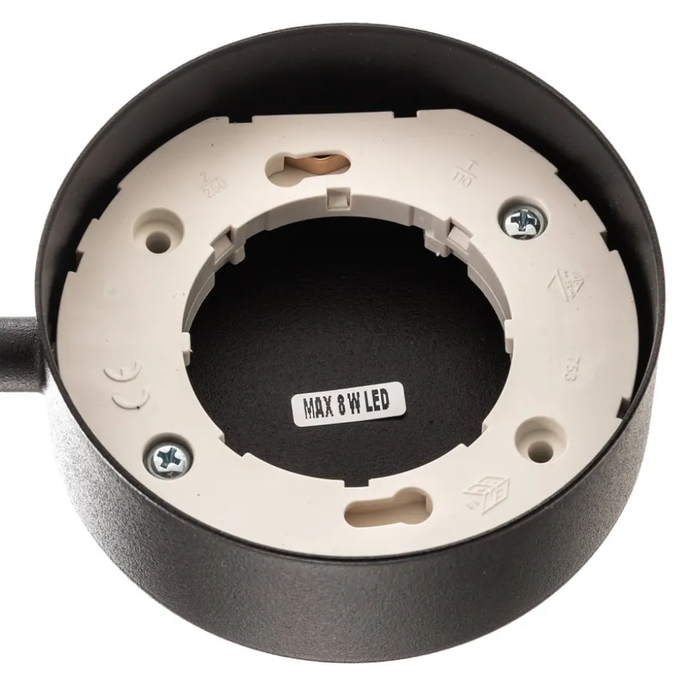 Loftlampe Orbit II, sort, 2 lyskilder