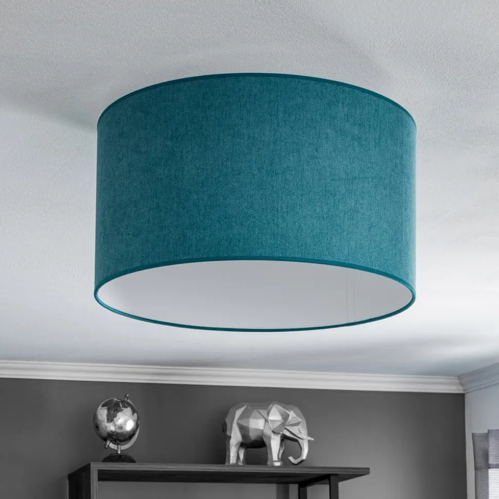Loftlampe Pastell Roller Ø 45 cm turkis