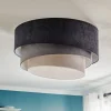Loftlampe Pastell Trio Ø 60 cm i 3 grå nuancer