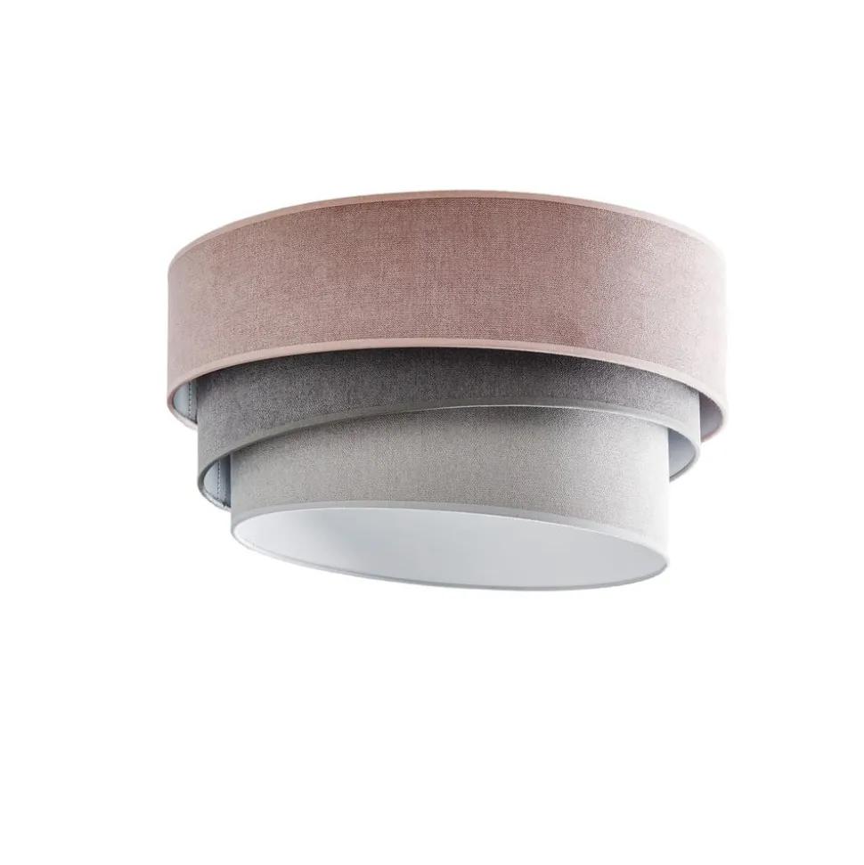 Loftlampe Pastell Trio Ø 45 cm pink/grå/lysegrå