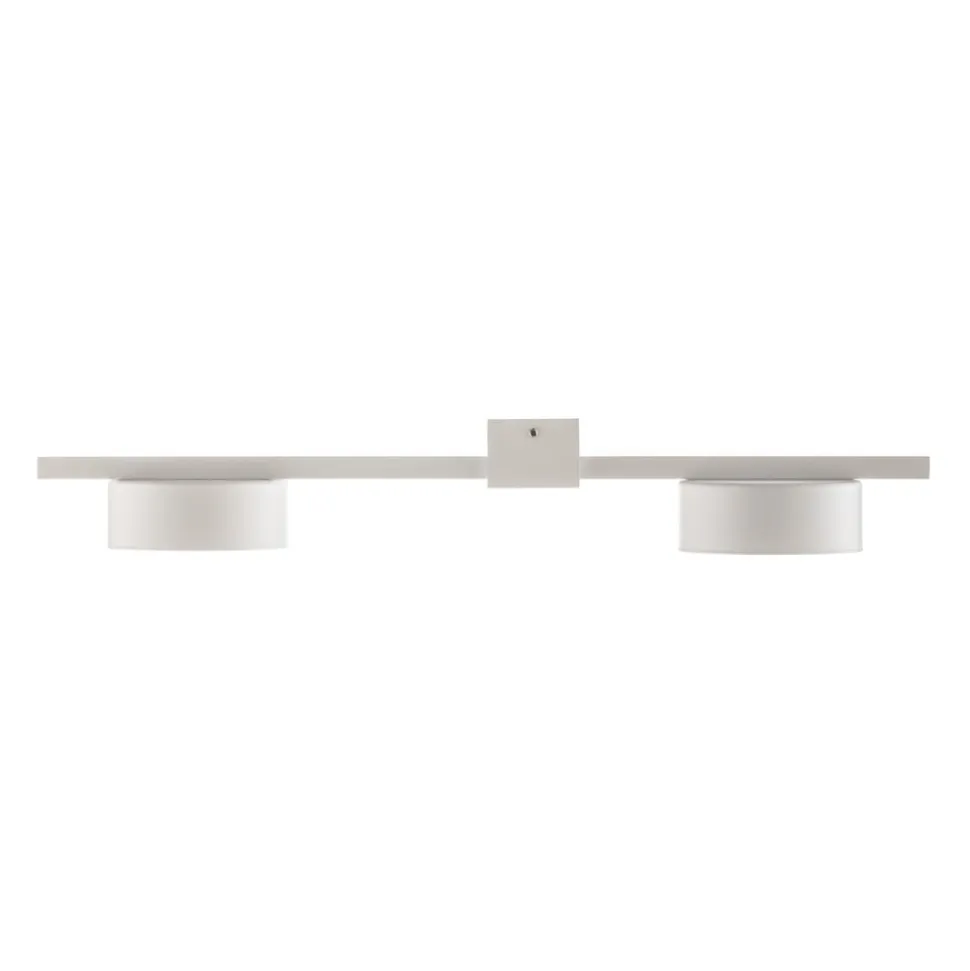 Loftlampe Pills II, hvid, 2 lyskilder