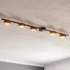 Loftlampe Pills V, sort, 5 lyskilder