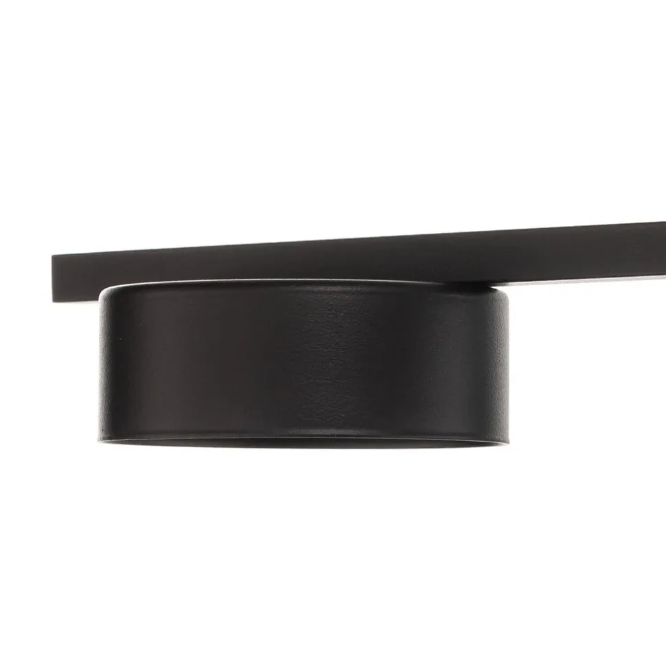 Loftlampe Pills V, sort, 5 lyskilder