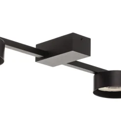 Loftlampe Pills V, sort, 5 lyskilder