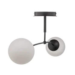 Loftlampe Pregos 2, 2 lyskilder, sort