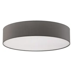 Loftlampe Rondo, grå Ø 60 cm