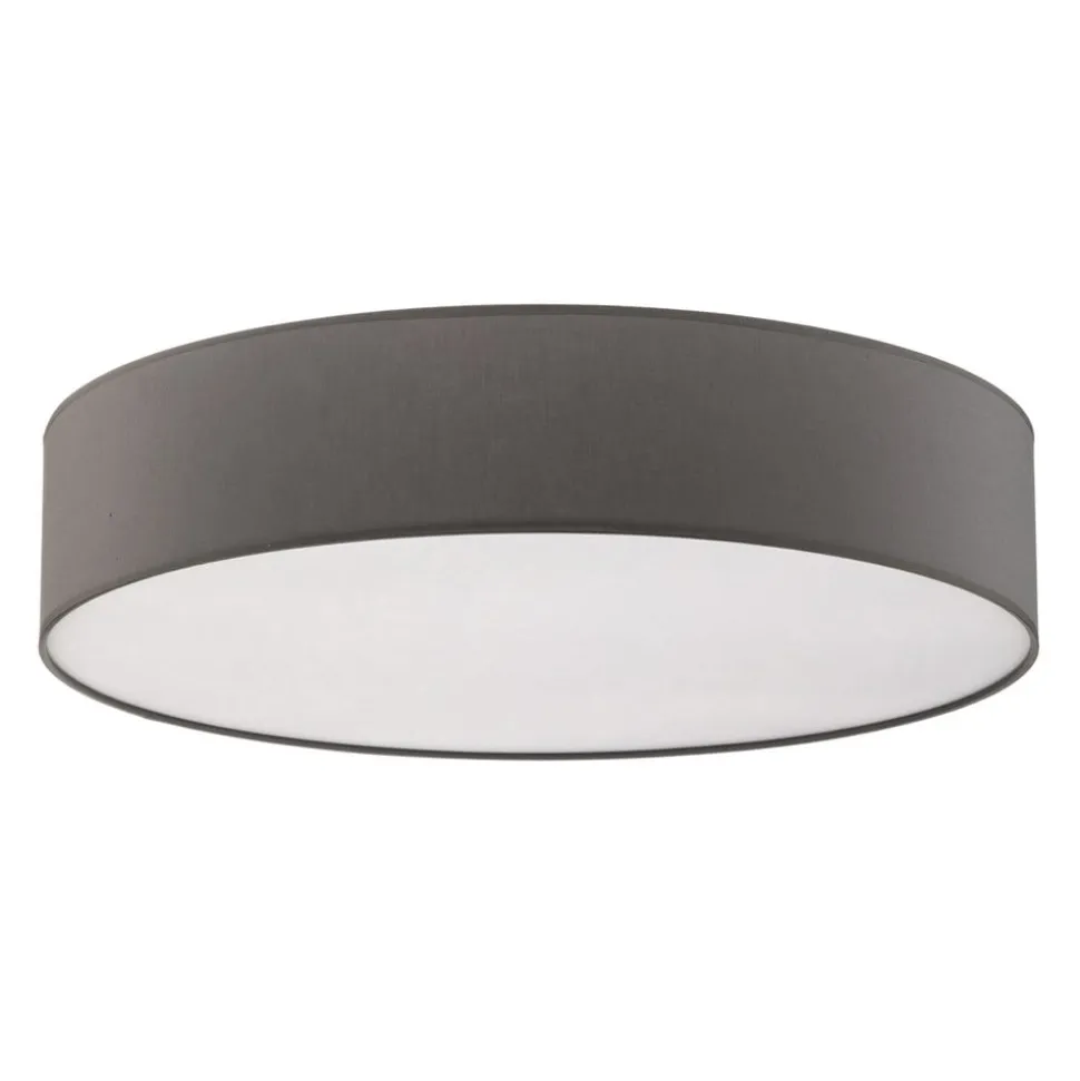 Loftlampe Rondo, grå Ø 60 cm