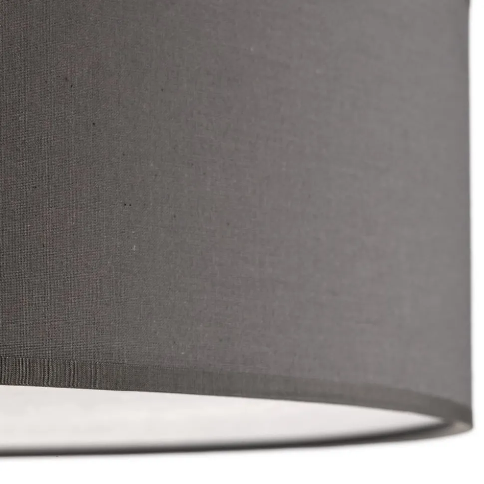 Loftlampe Rondo, grå Ø 60 cm