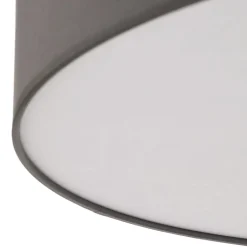 Loftlampe Rondo, grå Ø 60 cm