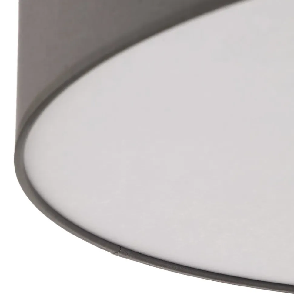 Loftlampe Rondo, grå Ø 60 cm