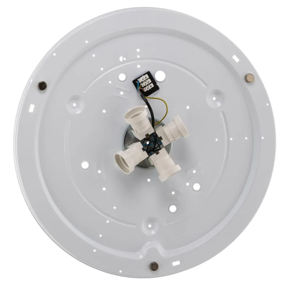 Loftlampe Rondo, grå Ø 60 cm