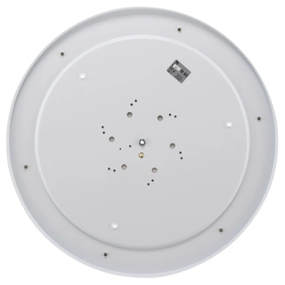 Loftlampe Rondo, hvid Ø 80 cm