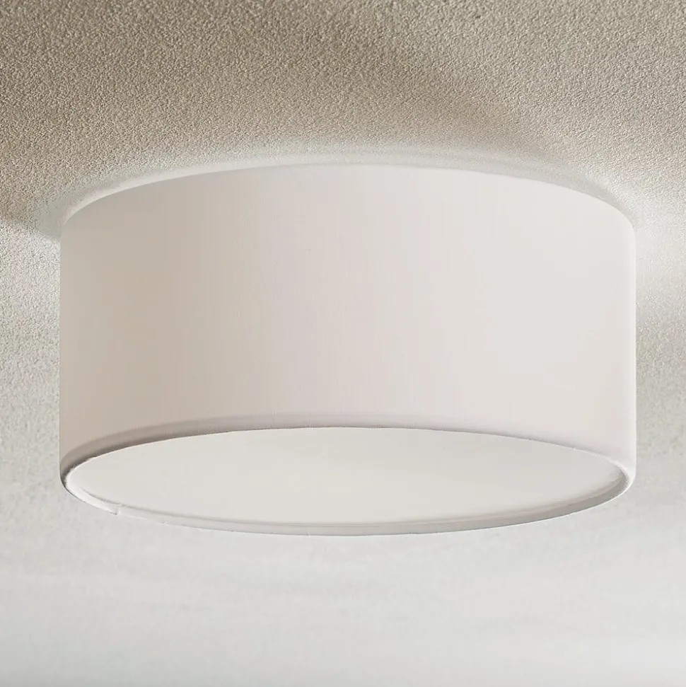 Loftlampe Rondo, hvid, Ø 30 cm