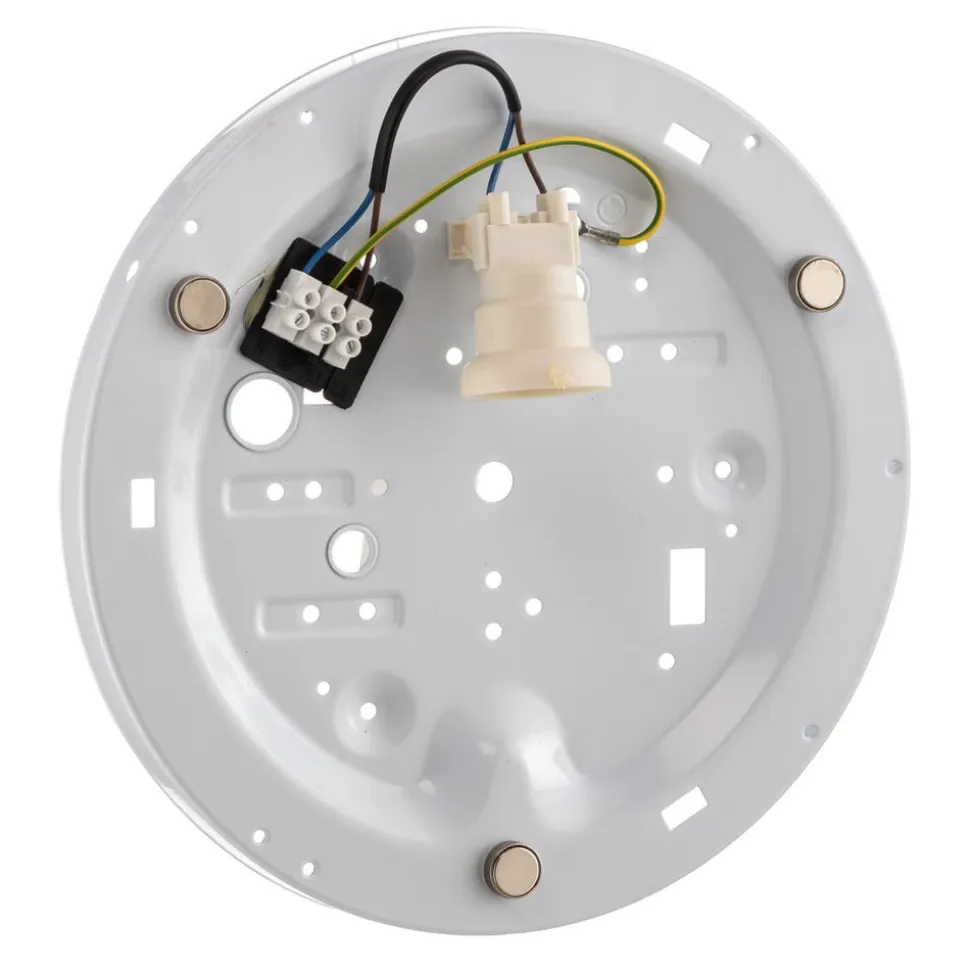 Loftlampe Rondo, hvid, Ø 30 cm
