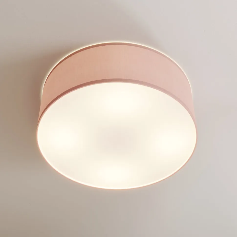 Loftlampe Rondo Kids, Ø 38 cm, pink