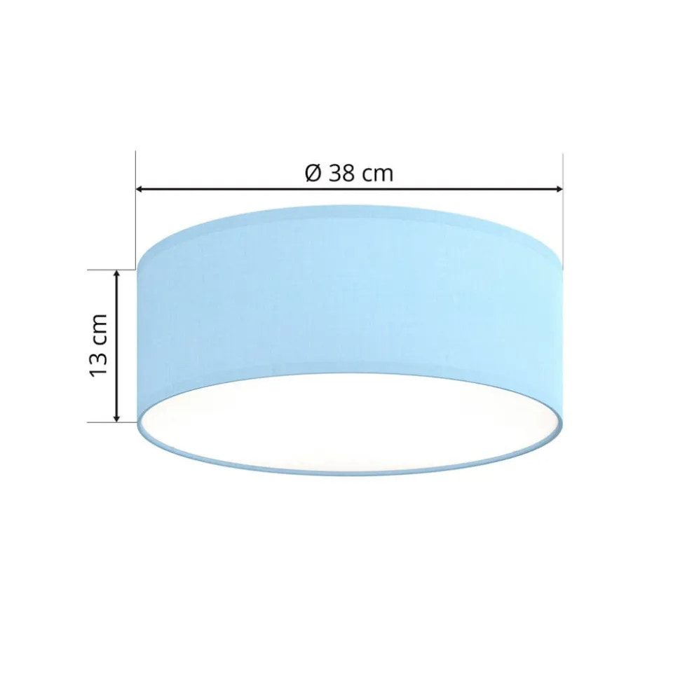 Loftlampe Rondo Kids, Ø 38 cm, blå