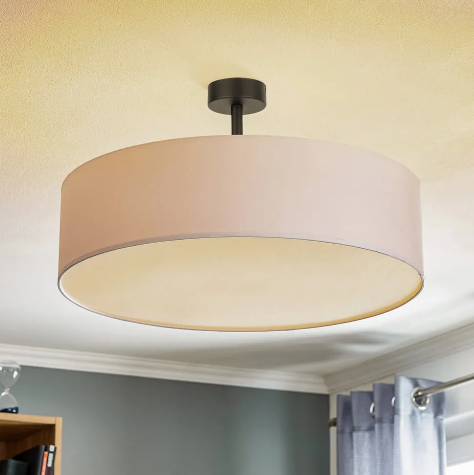Loftlampe Rondo med afstand, hvid Ø 60 cm