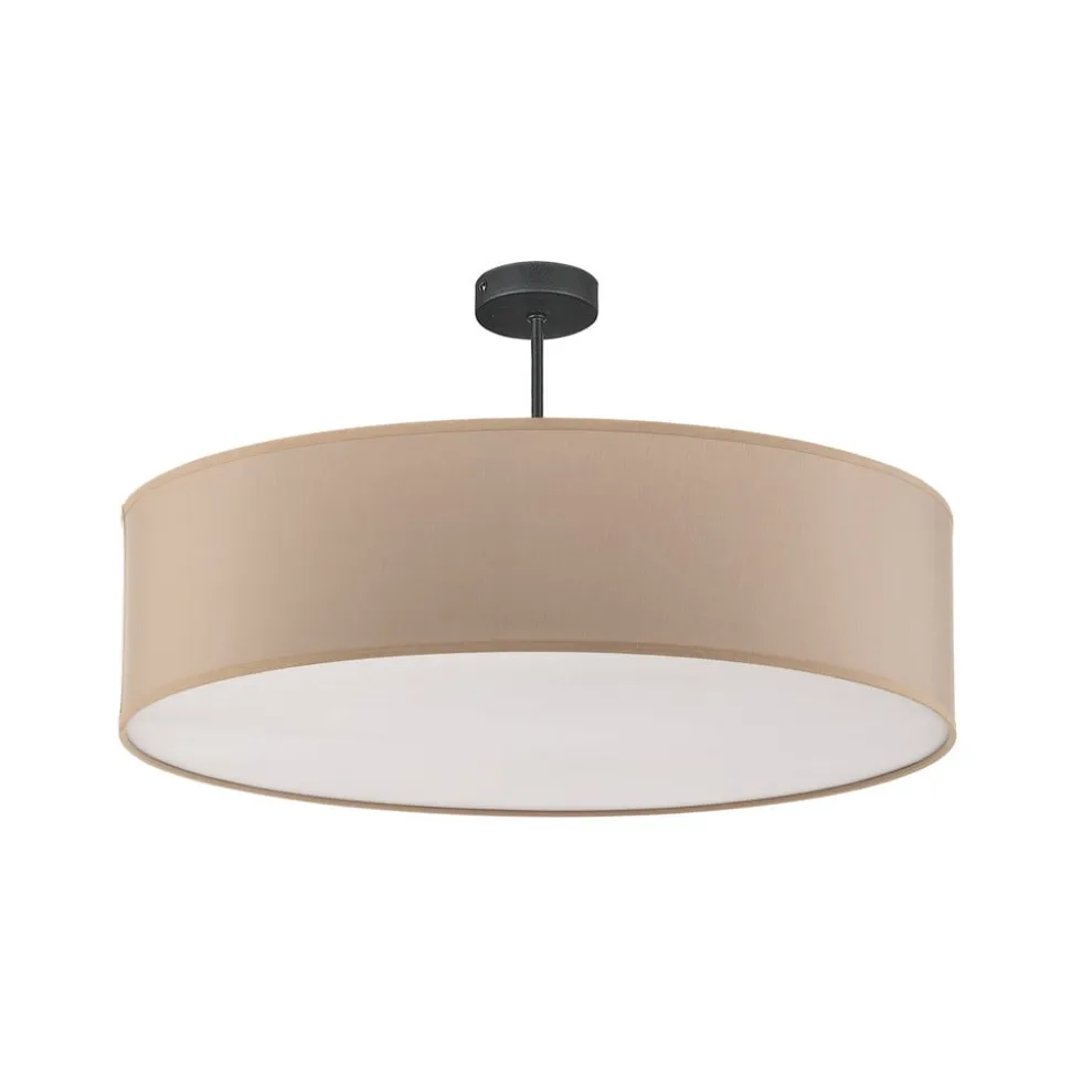 Loftlampe Rondo med afstand, creme Ø 60cm