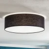 Loftlampe Rondo, mørkegrå Ø 45 cm