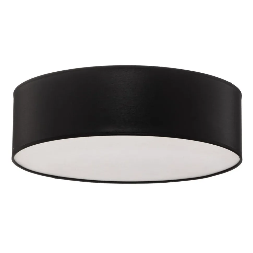 Loftlampe Rondo, mørkegrå Ø 45 cm