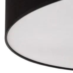 Loftlampe Rondo, mørkegrå Ø 60 cm