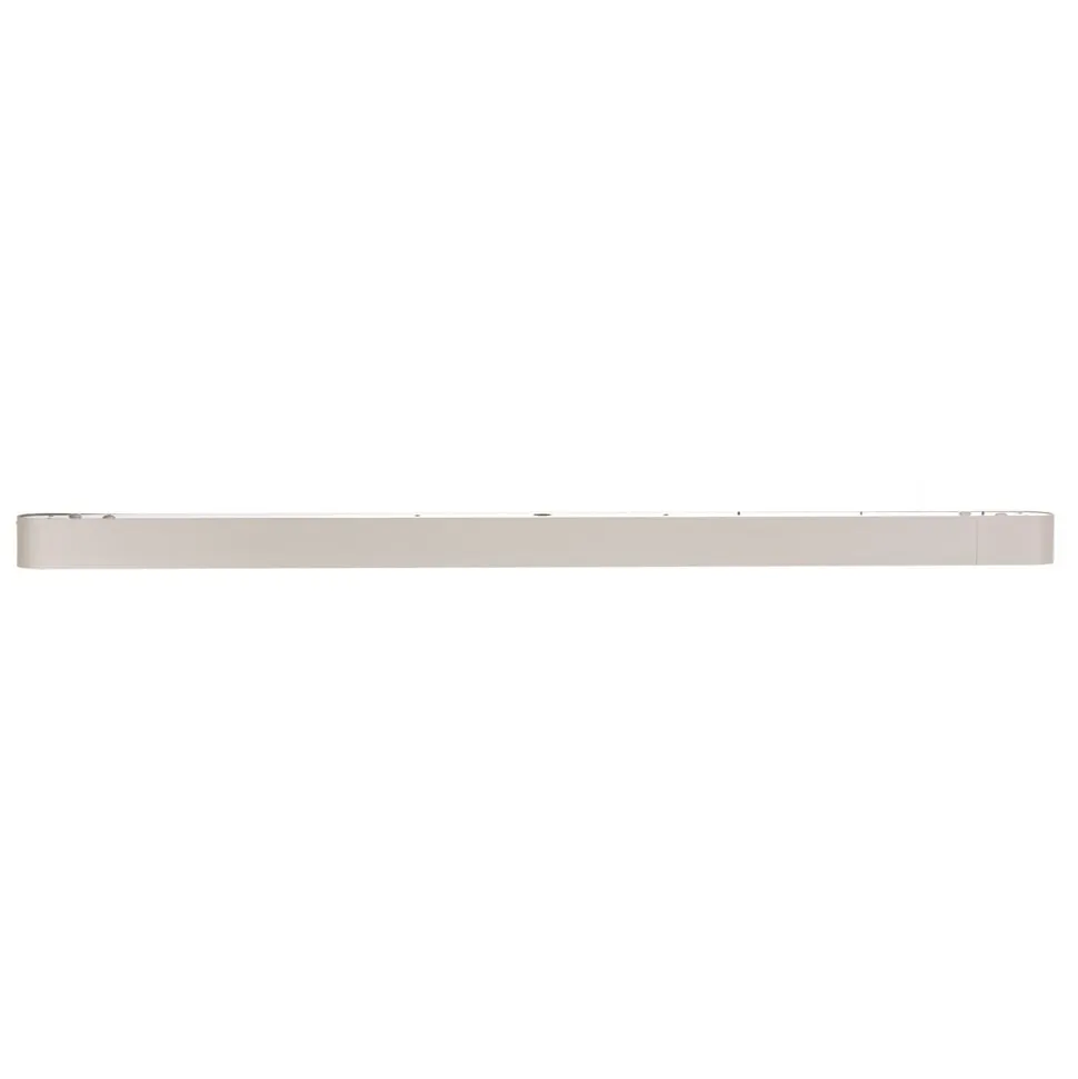Loftlampe Soft, 125 x 6 cm, hvid, aluminium, G13