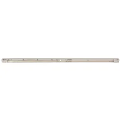 Loftlampe Soft, 125 x 6 cm, hvid, aluminium, G13