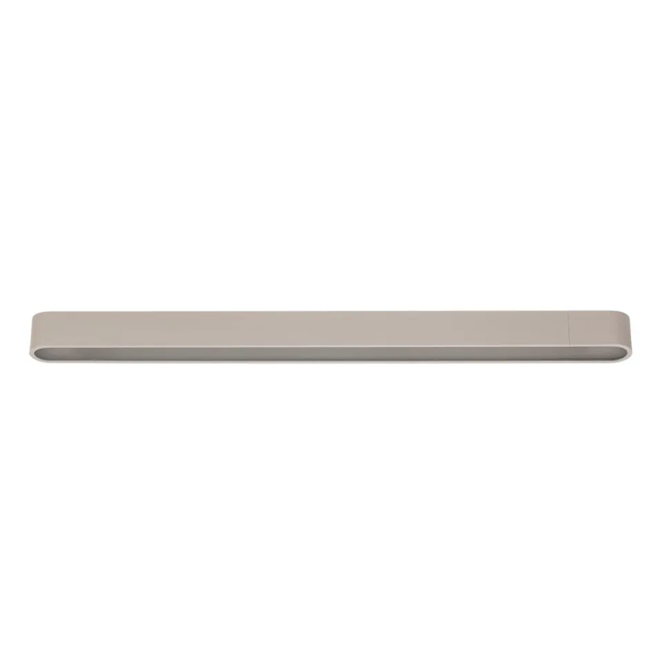 Loftlampe Soft, 95 x 6 cm, hvid, aluminium, G13
