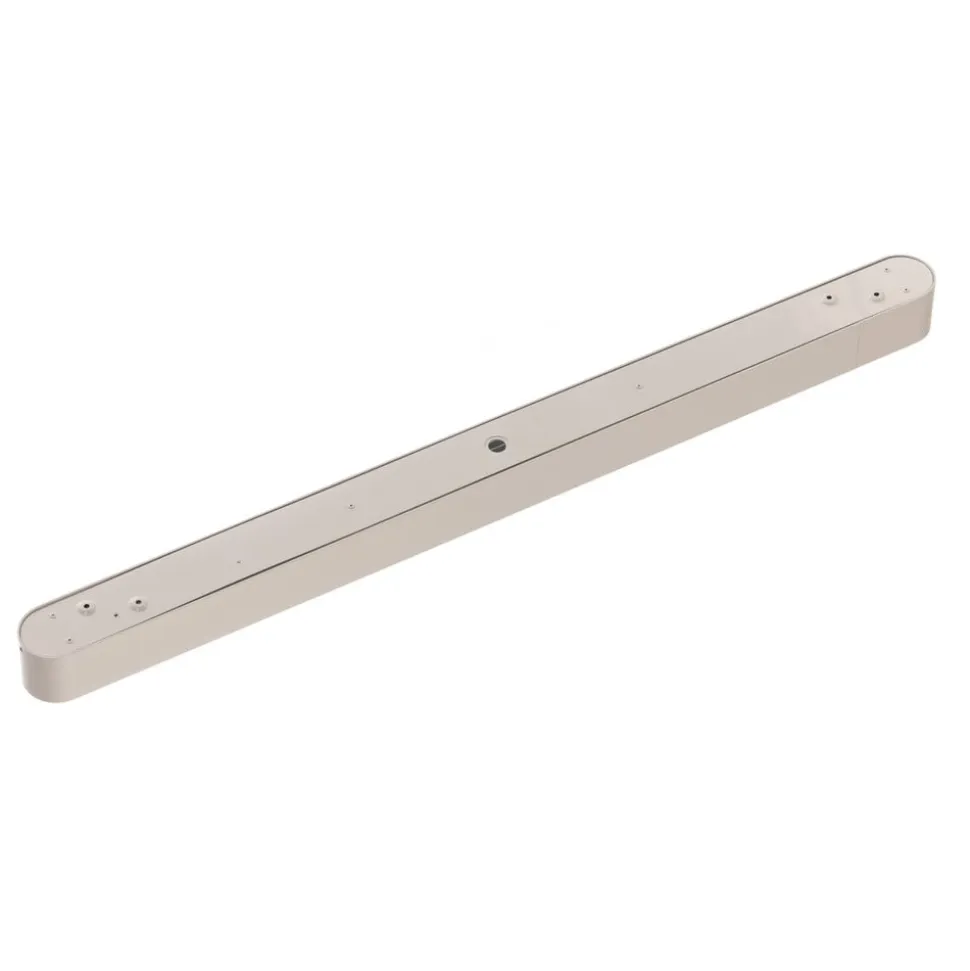 Loftlampe Soft, 95 x 6 cm, hvid, aluminium, G13