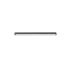 Loftlampe Straight grafit 122 cm