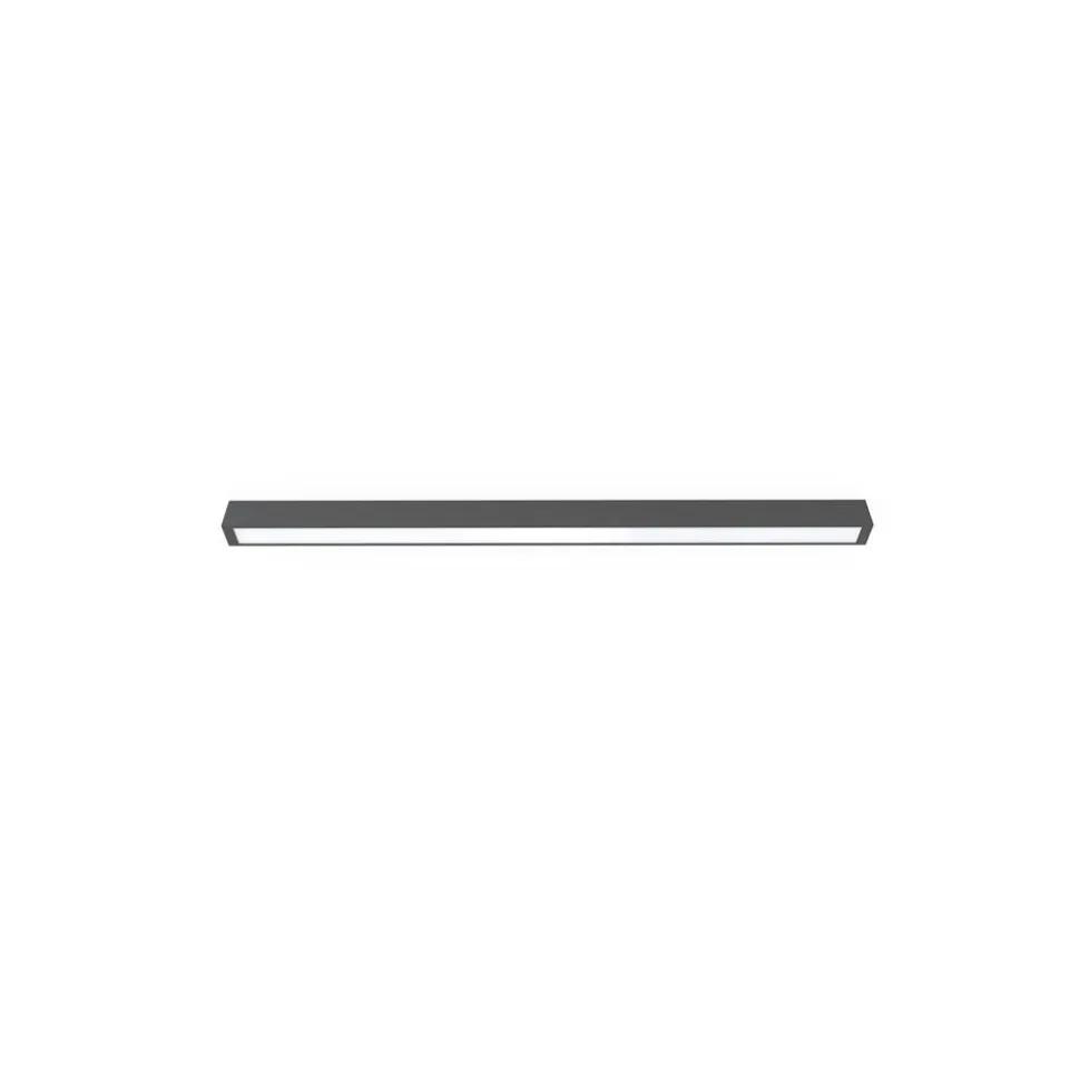 Loftlampe Straight grafit 122 cm