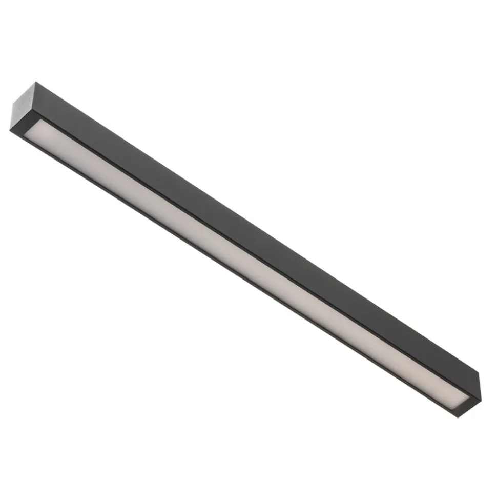 Loftlampe Straight grafit 92 cm