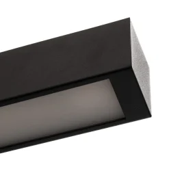Loftlampe Straight sort 62 cm
