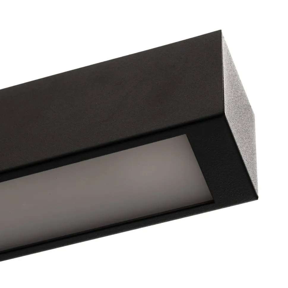 Loftlampe Straight sort 62 cm