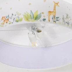 Loftlampe til børneværelse Max, Ø 50 cm