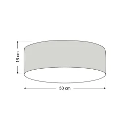Loftlampe til børneværelse Mathilde, Ø 50 cm