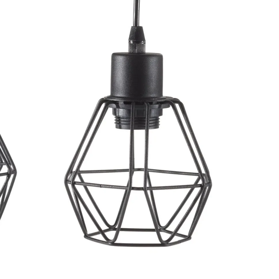 Loftlampe Townshend 5 med 3 gitterskærme