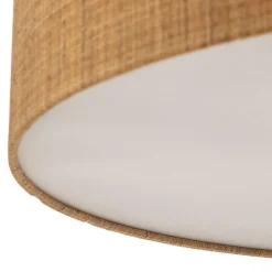 Loftlampe Turda, Ø 65 cm, guld