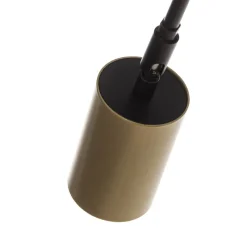 Loftlampe Verno 4 Black i sort og guld