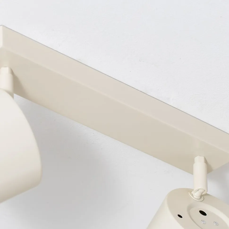 Loftspot Chloe justerbar med 2 lyskilder, beige