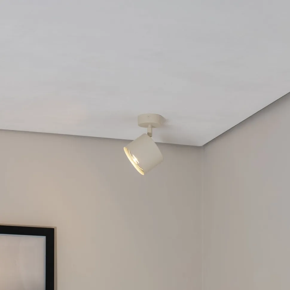 Loftspot Chloe justerbar med 1 lyskilde, beige