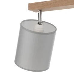 Loftspot Corralee, grå, 2 lyskilder