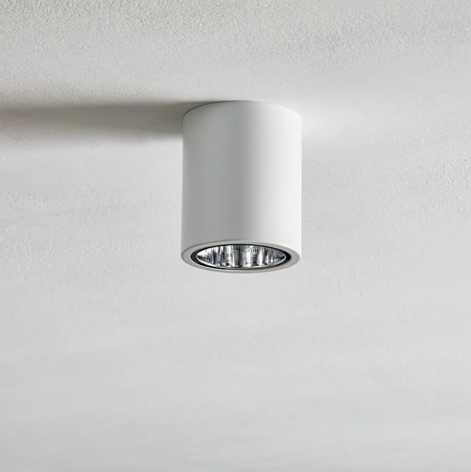 Loftspot Downlight round i hvid, Ø 11 cm