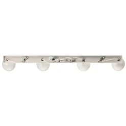 Loftspot Flame, hvid, 4 lyskilder, lang